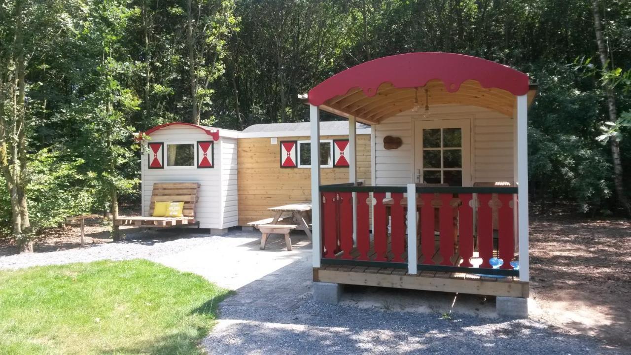 Pipowagen Camping Puur Genieten Bed and Breakfast Someren Exteriör bild